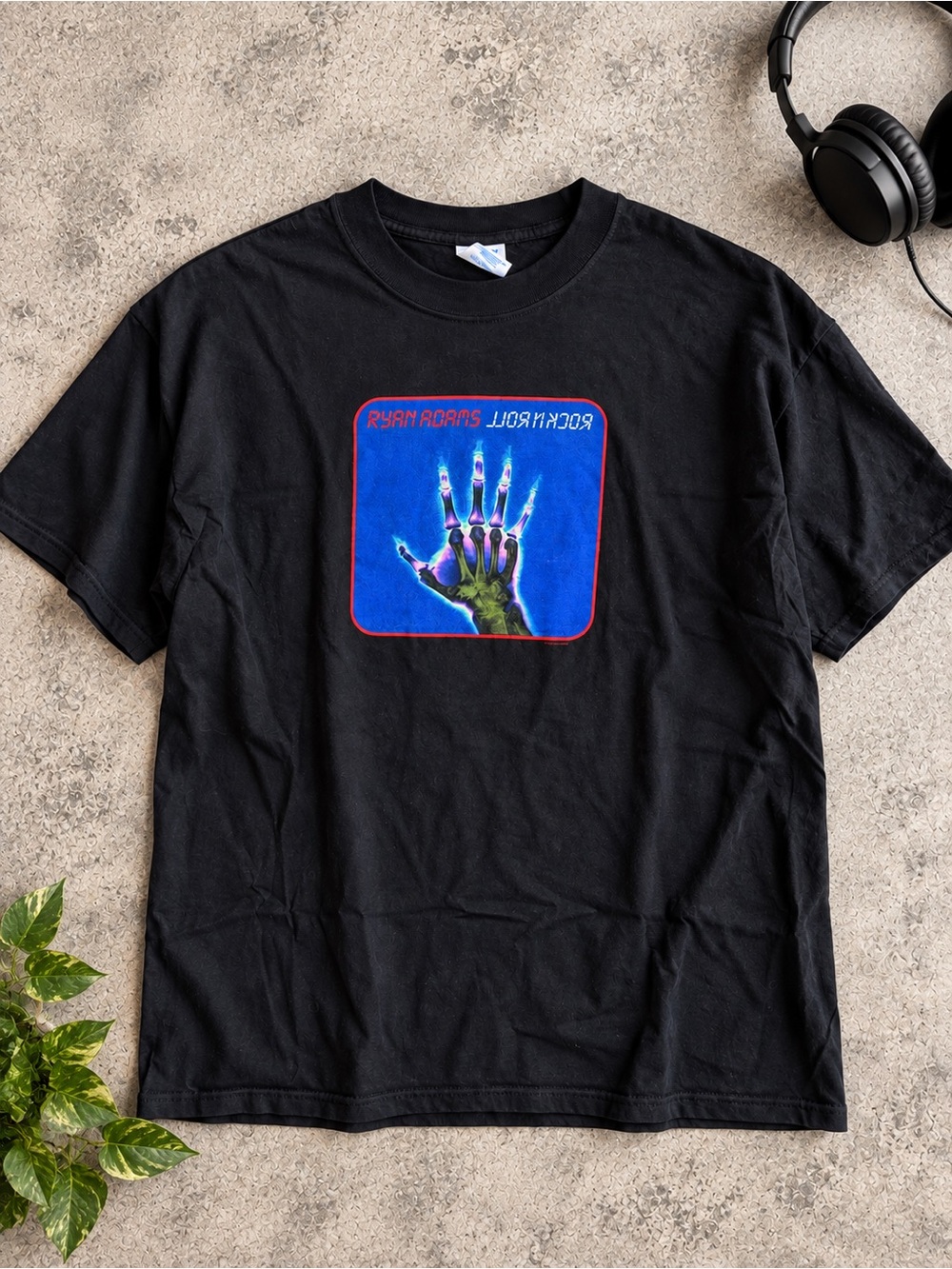 Ryan Adams Rock N Roll 2003 Album Graphic T-Shirts XL